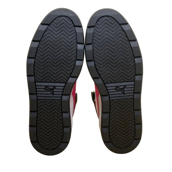 Puma Women’s White Black Pink High-Top Lace-Up Platform Sneakers Size 8.5 - Picture 9 of 10